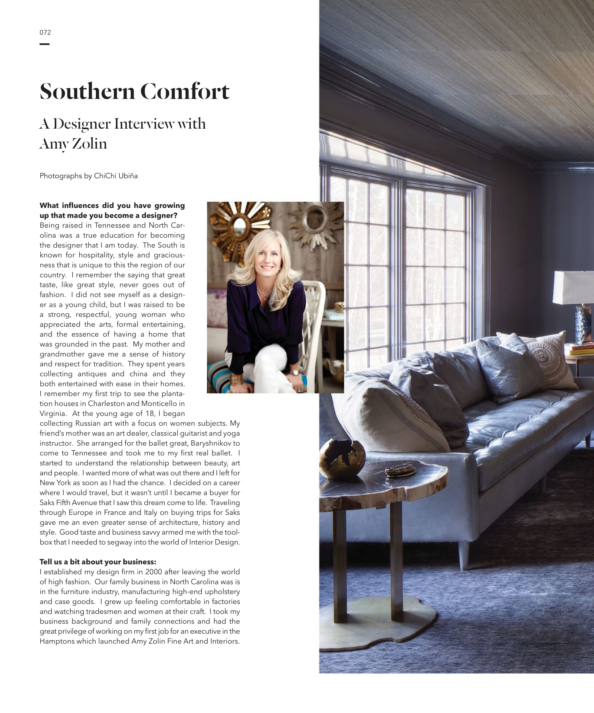 Southern Comfort Interior Design