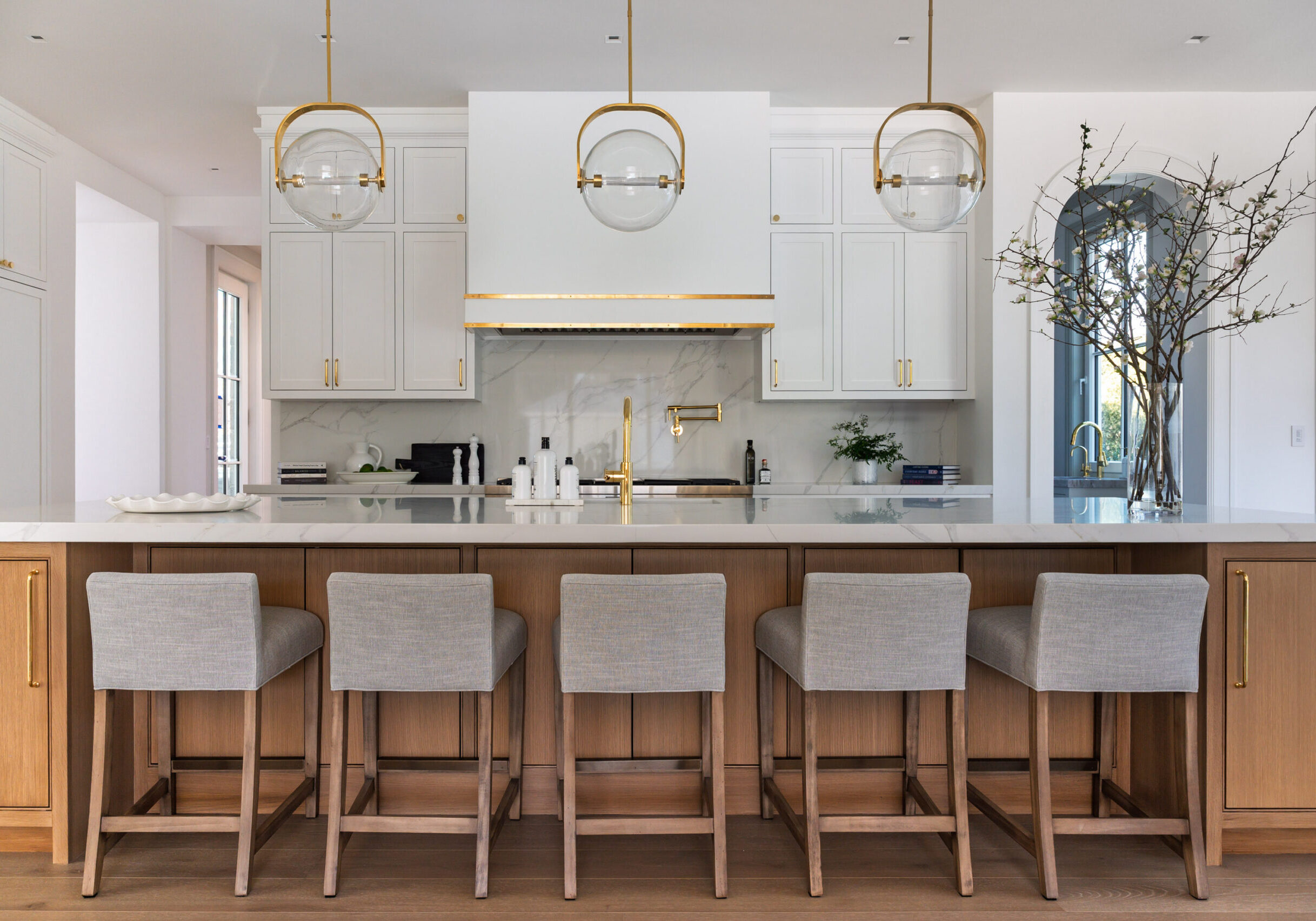 Transitionally Designed Kitchen